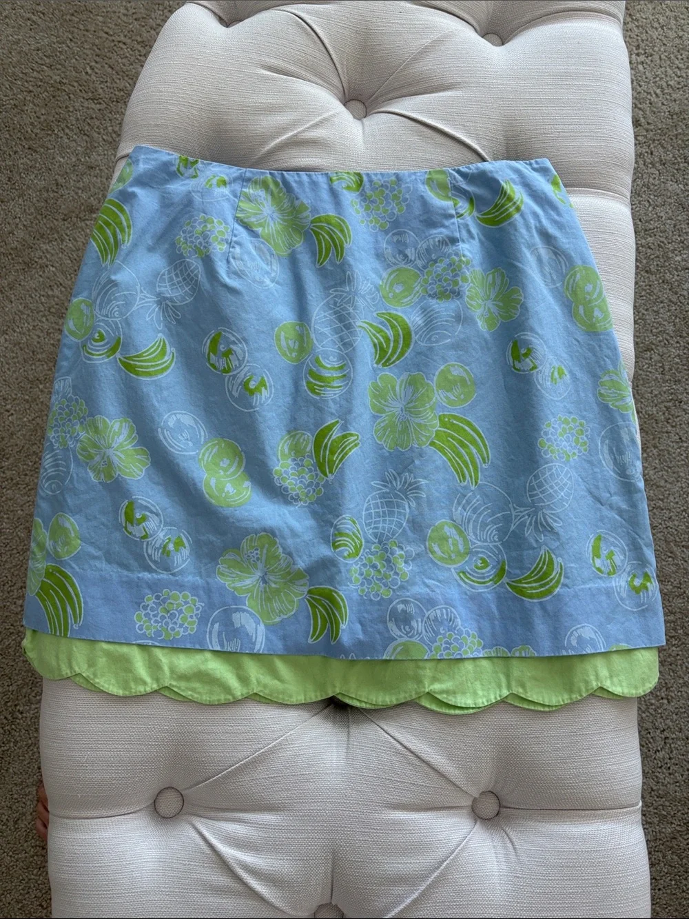 LILLY PULITZER mini skirt vintage